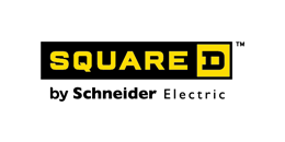 A square d by schneider electric logo on a white background