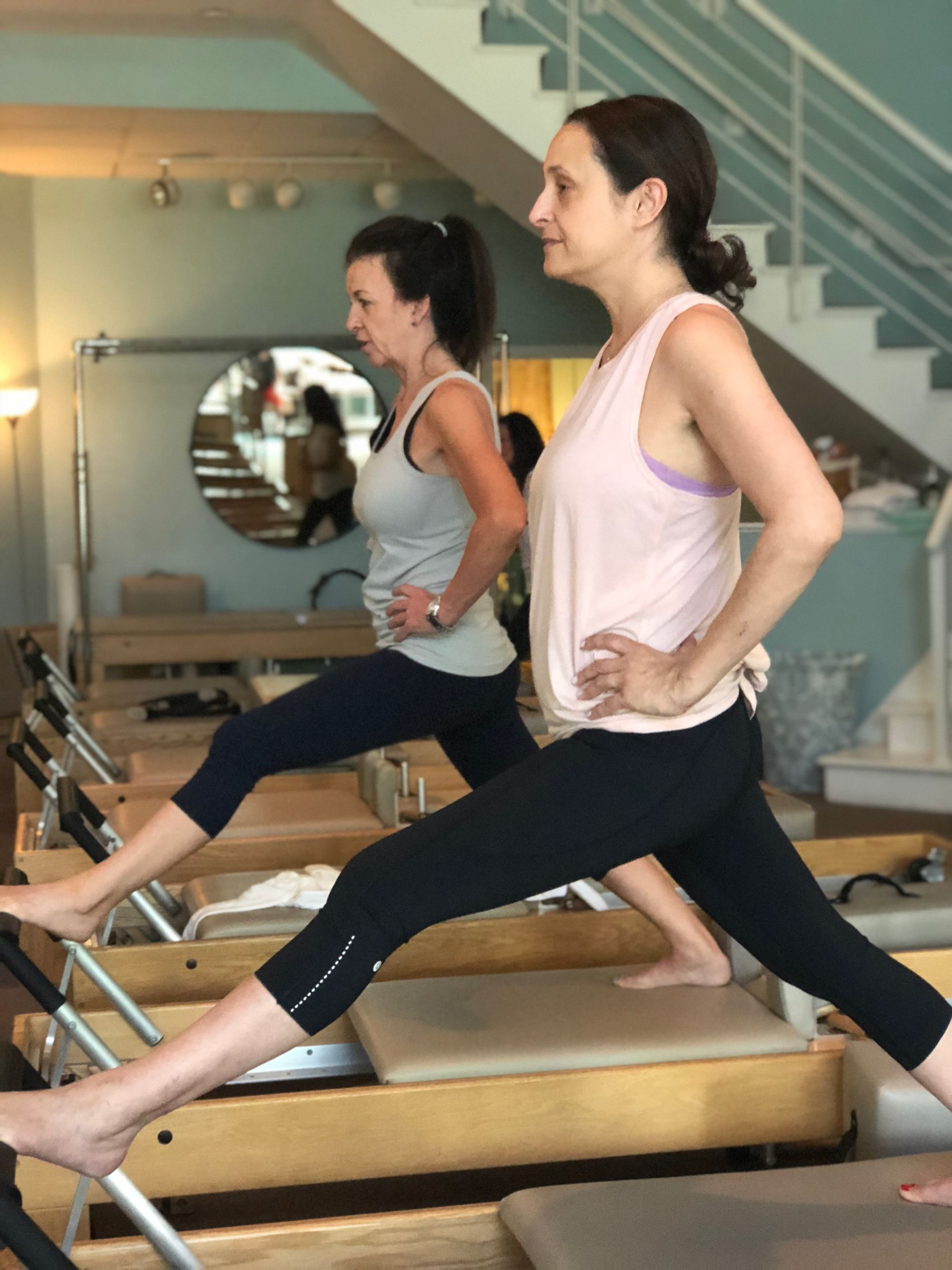 Pilates in fitness studio