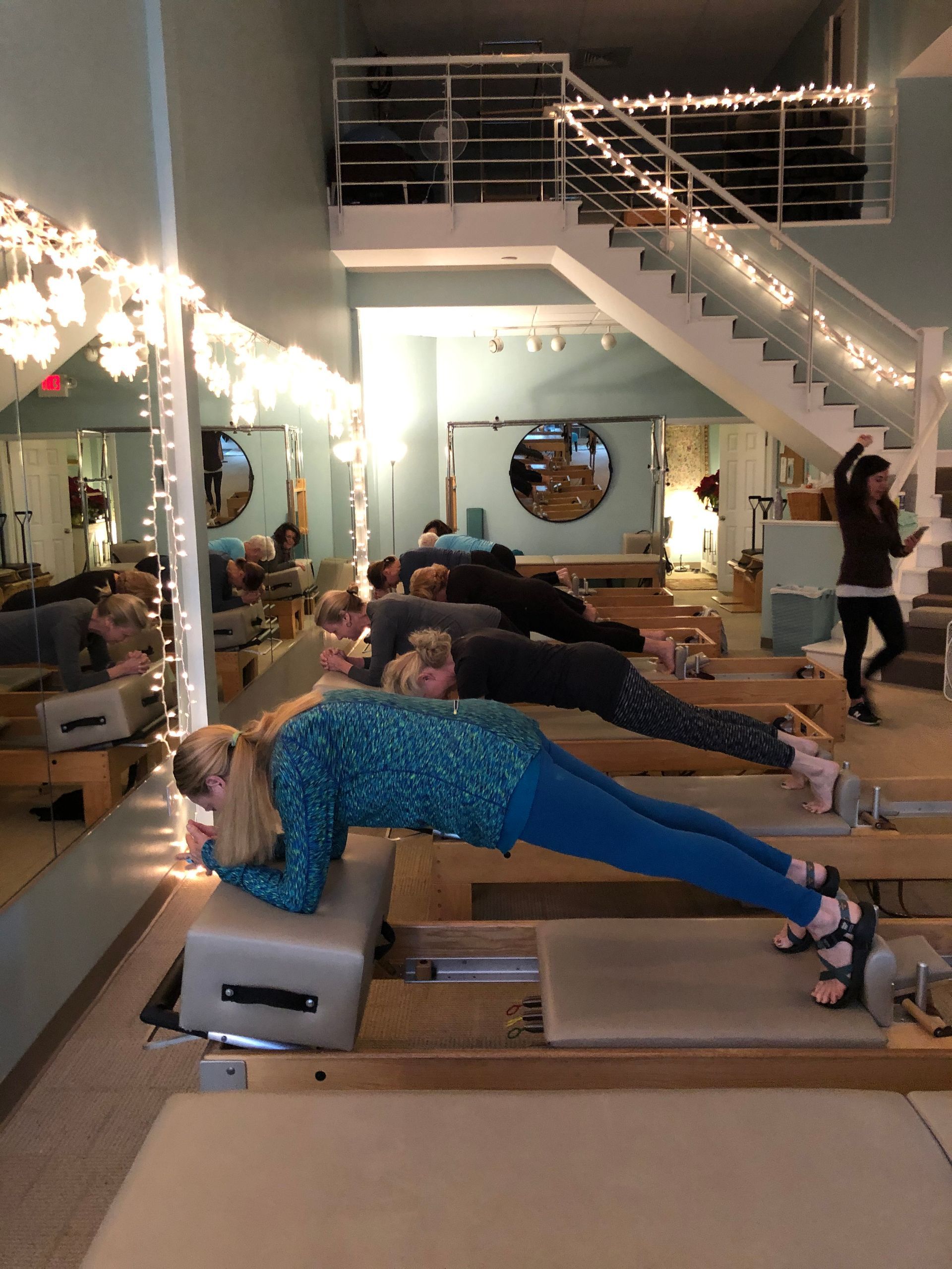 Pilates class
