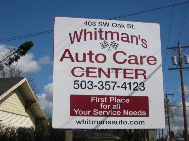 Whitman's Auto Care