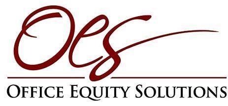 It is a logo for a company called office equity solutions.