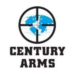 The century arms logo is a crosshair with a globe in the center.