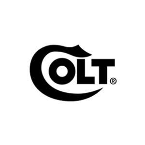 A black and white colt logo on a white background.