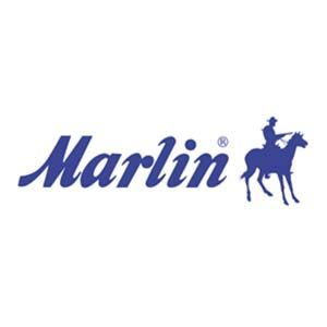 The logo for marlin shows a man riding a horse.
