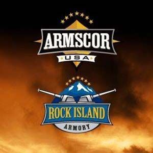 A logo for armscor usa and rock island armory