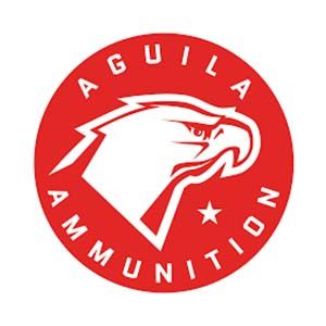 The logo for aguila ammunition has an eagle on it