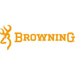 The browning logo is orange on a white background