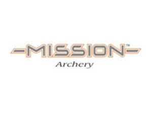 The mission archery logo is on a white background.