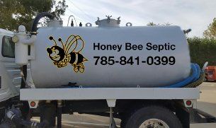 Honey Bee Septic service truck