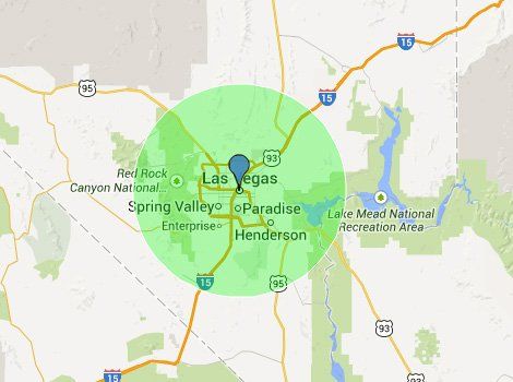 Active Nevada Chiropractic & Wellness service area 702-474-4400