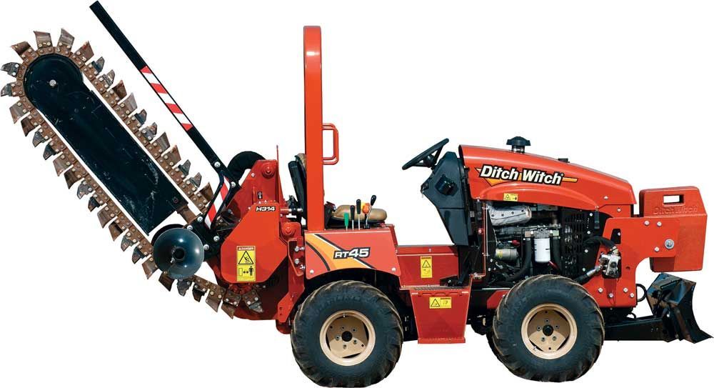 Witch RT45A Ride-On Trencher