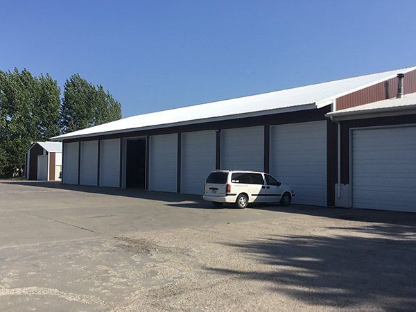 Post-frame buildings