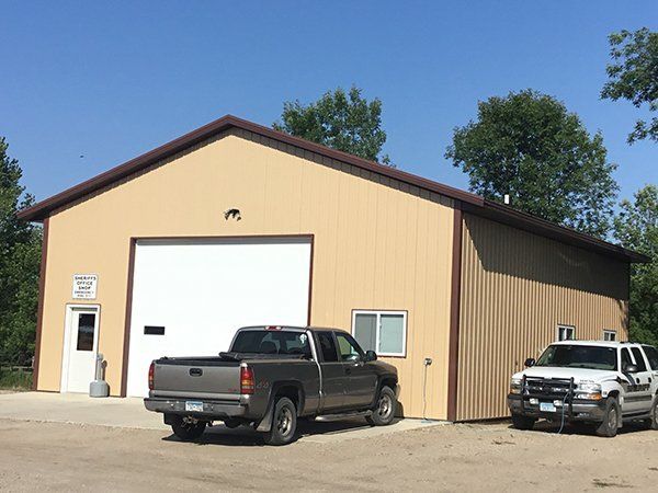 Post-frame buildings