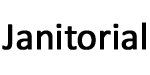 Janitorial logo