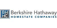 The berkshire hathaway homestate companies logo is on a white background.