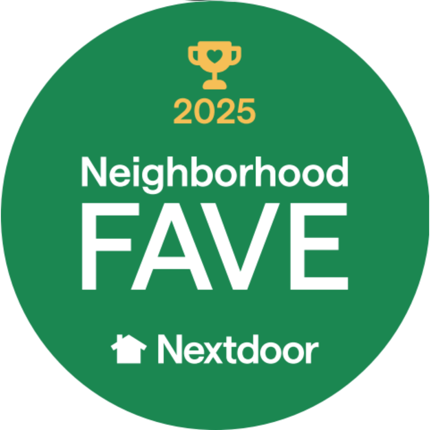 Nextdoor: Neighborhood Fave Award