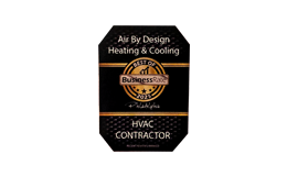 Award badge for Air By Design,