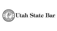 Utah State Bar logo with seal and text.