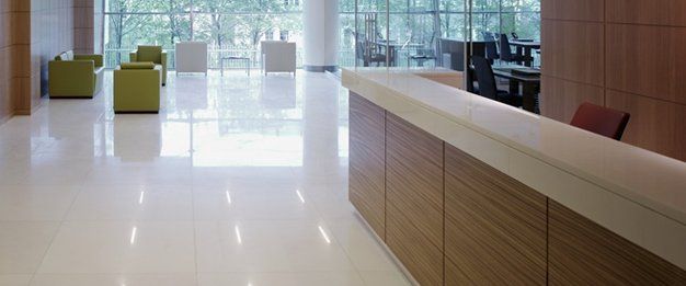 Office tile flooring