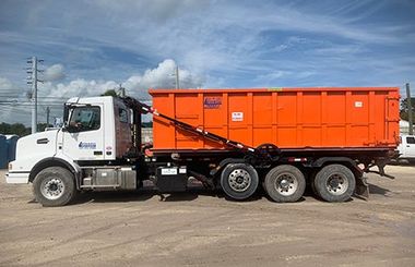 Dumpster Bags and Grapple Truck