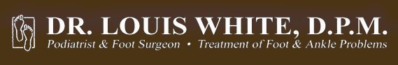 Dr. Louis White, D.P.M. Logo