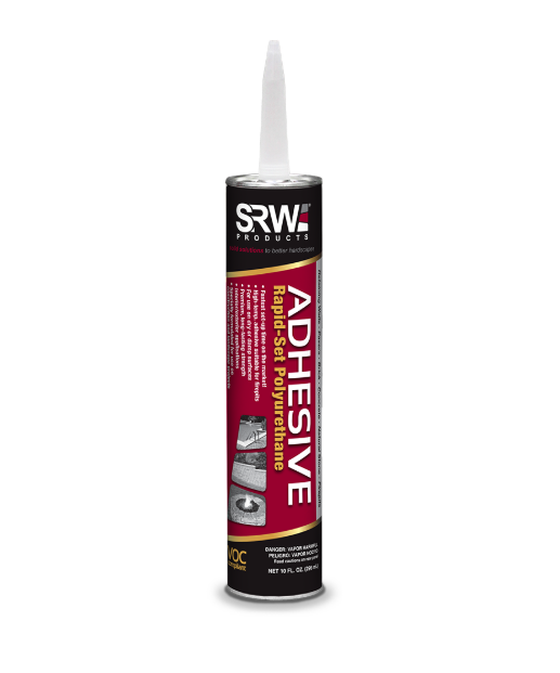 A bottle of adhesive on a white background.