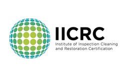 The logo for the institute of inspection cleaning and restoration certification.