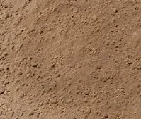 A close up of a pile of dirt.