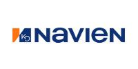 The Navien logo, featuring an orange and blue square graphic and the word