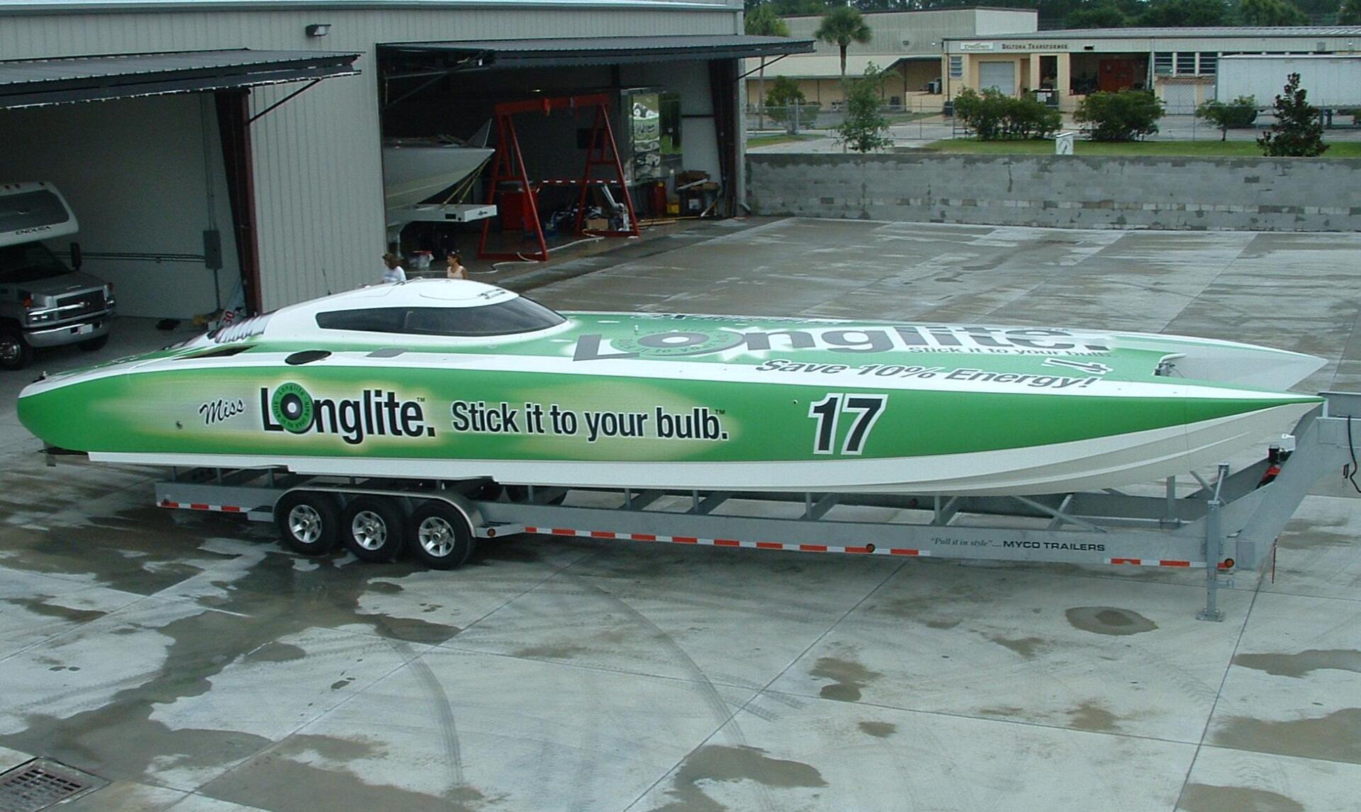 Longlite Boat Graphics
