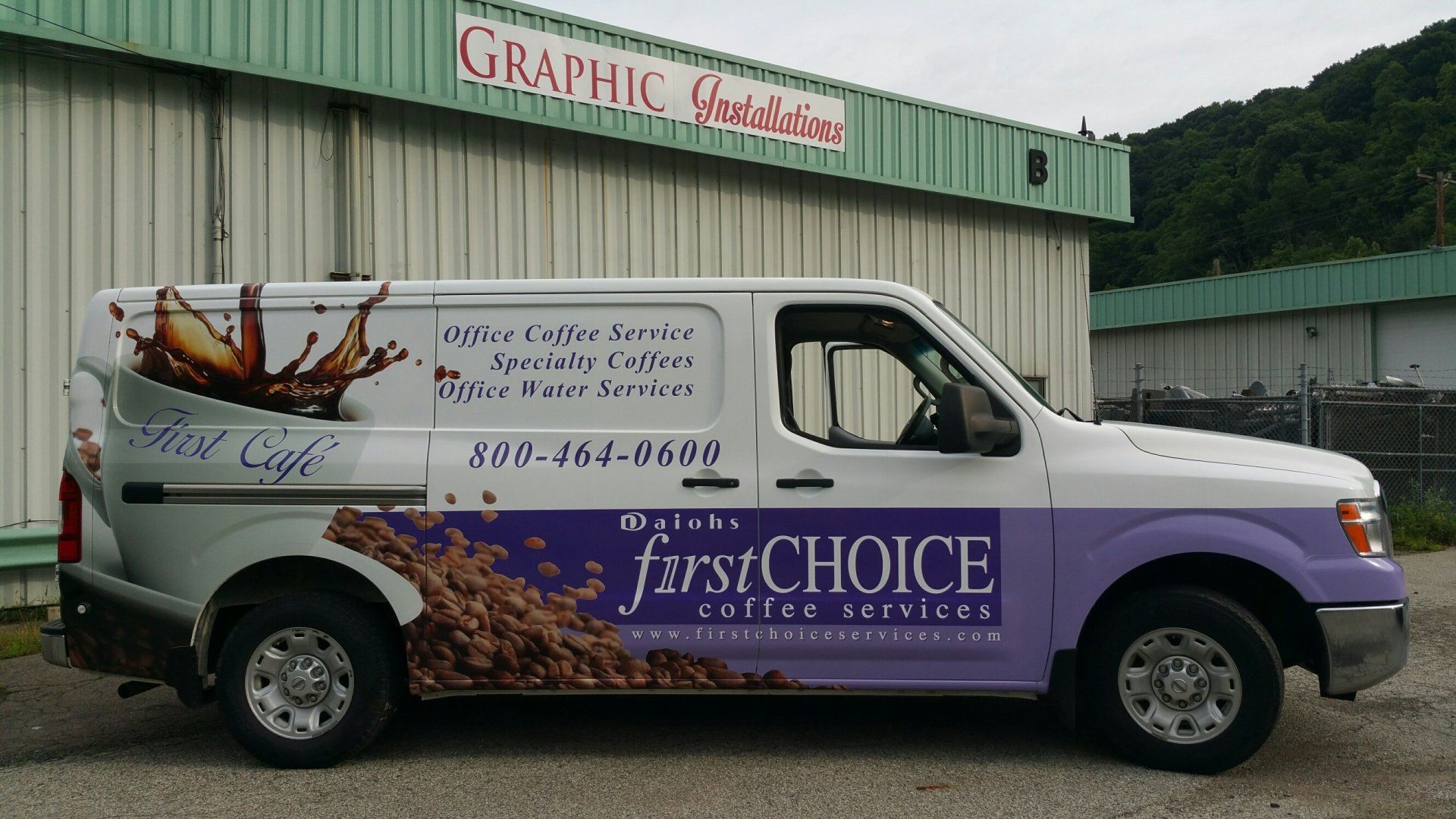 1st Choice Coffee wrap