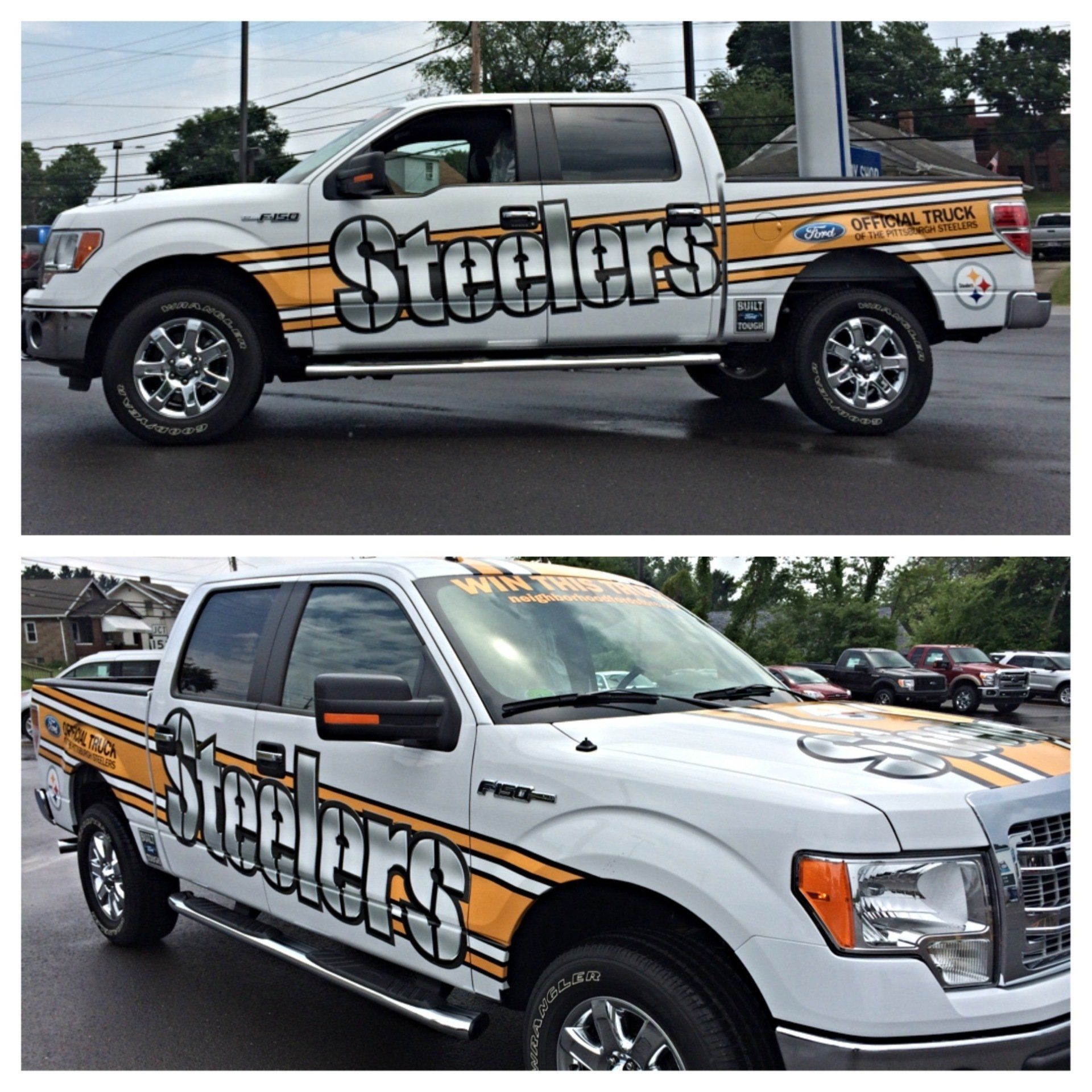 steelers truck