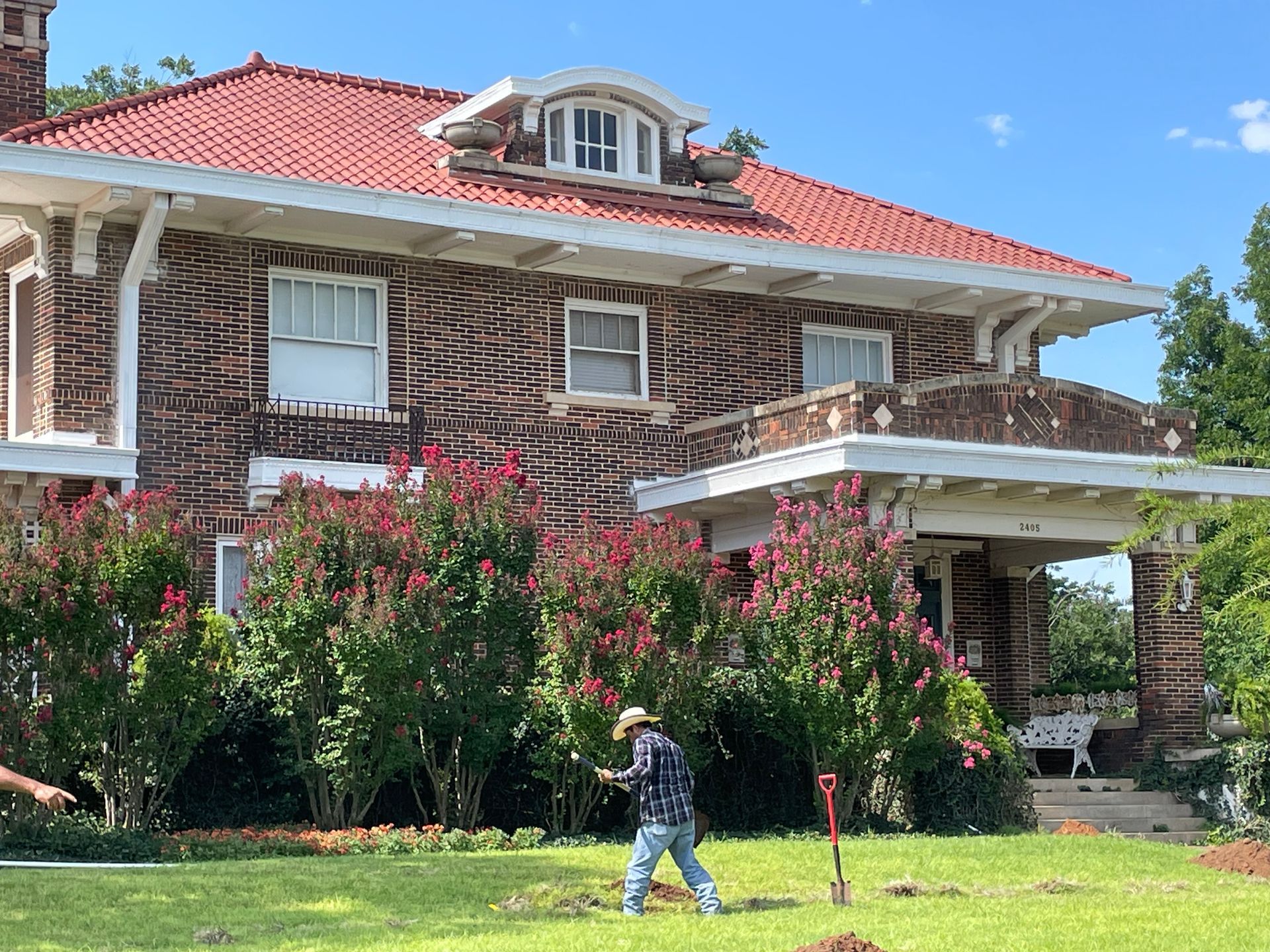 Residential sprinkler and sodding services