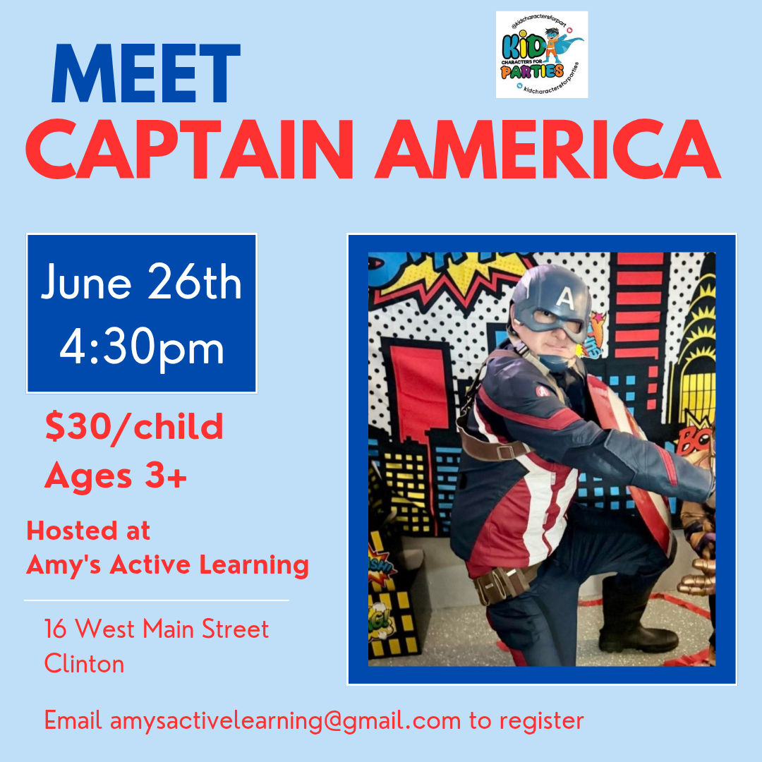 Meet Captain America event on June 26th
