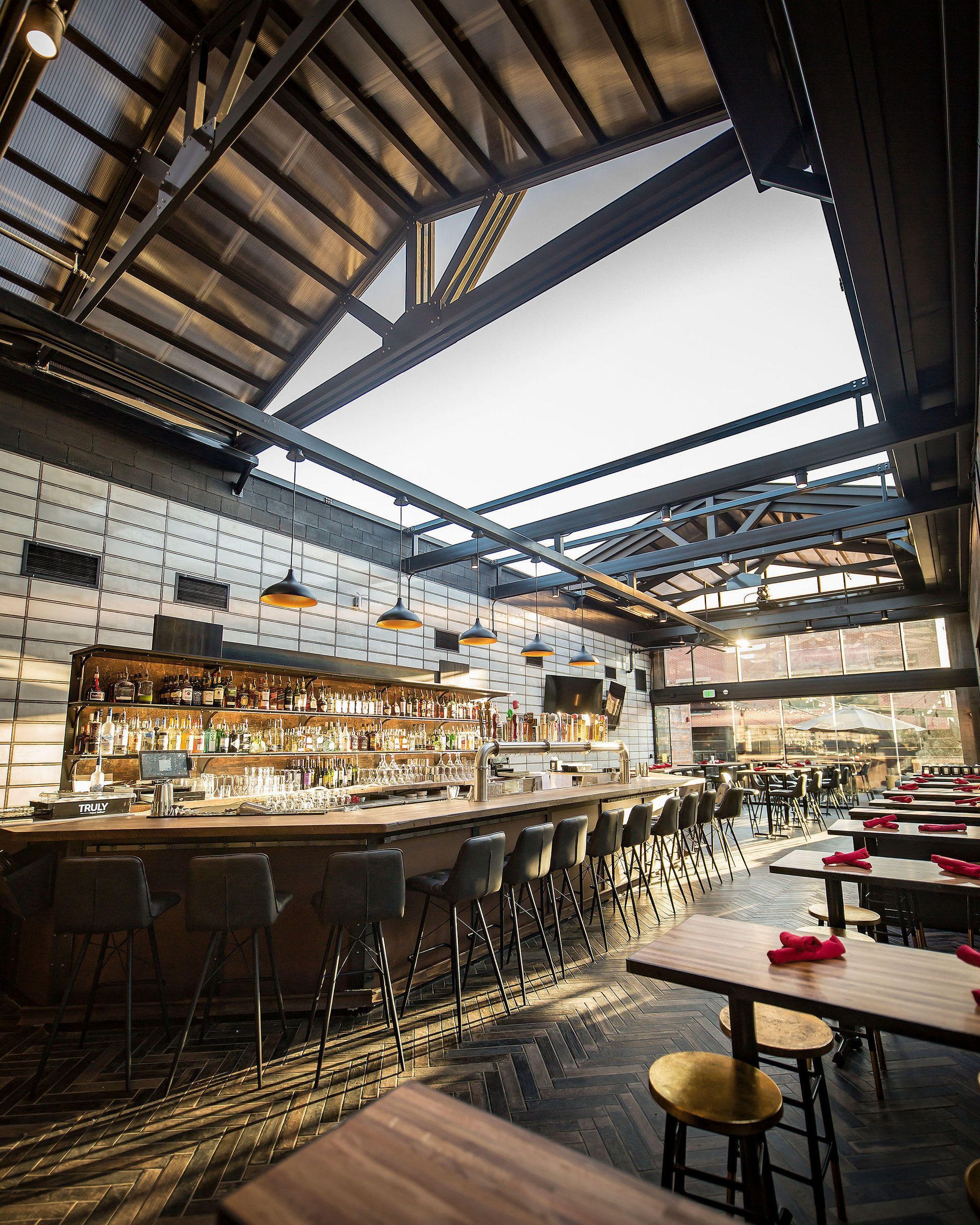 picture of Buffalo Rose outdoor restaurant space