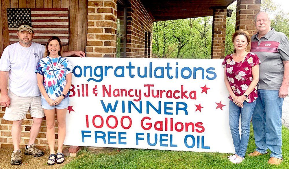 Happy faces of winners