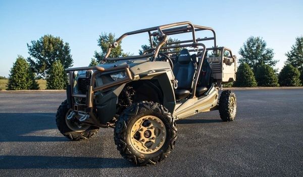 Protective coating on off-road sports vehicle