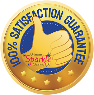 Ultimate Sparkle Cleaning LLC has a 100% satisfaction guarantee