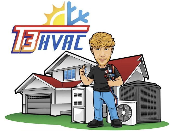 T3 HVAC- Logo