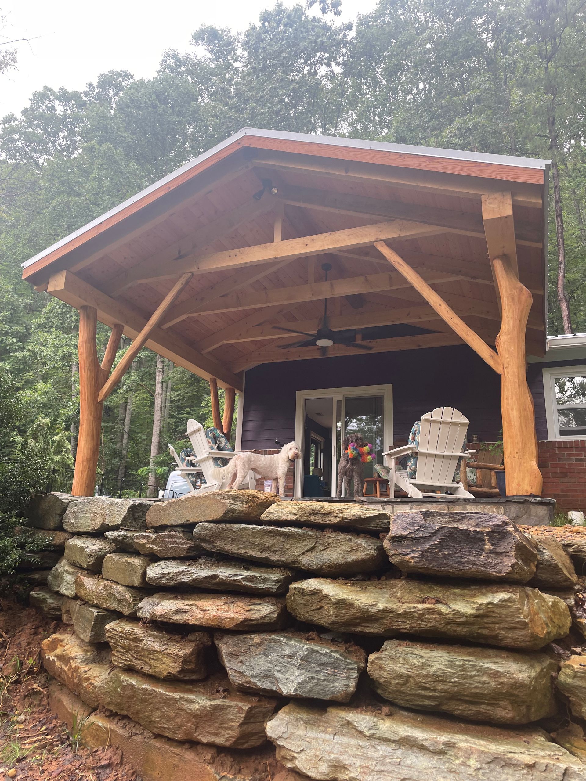 timber frame porch services