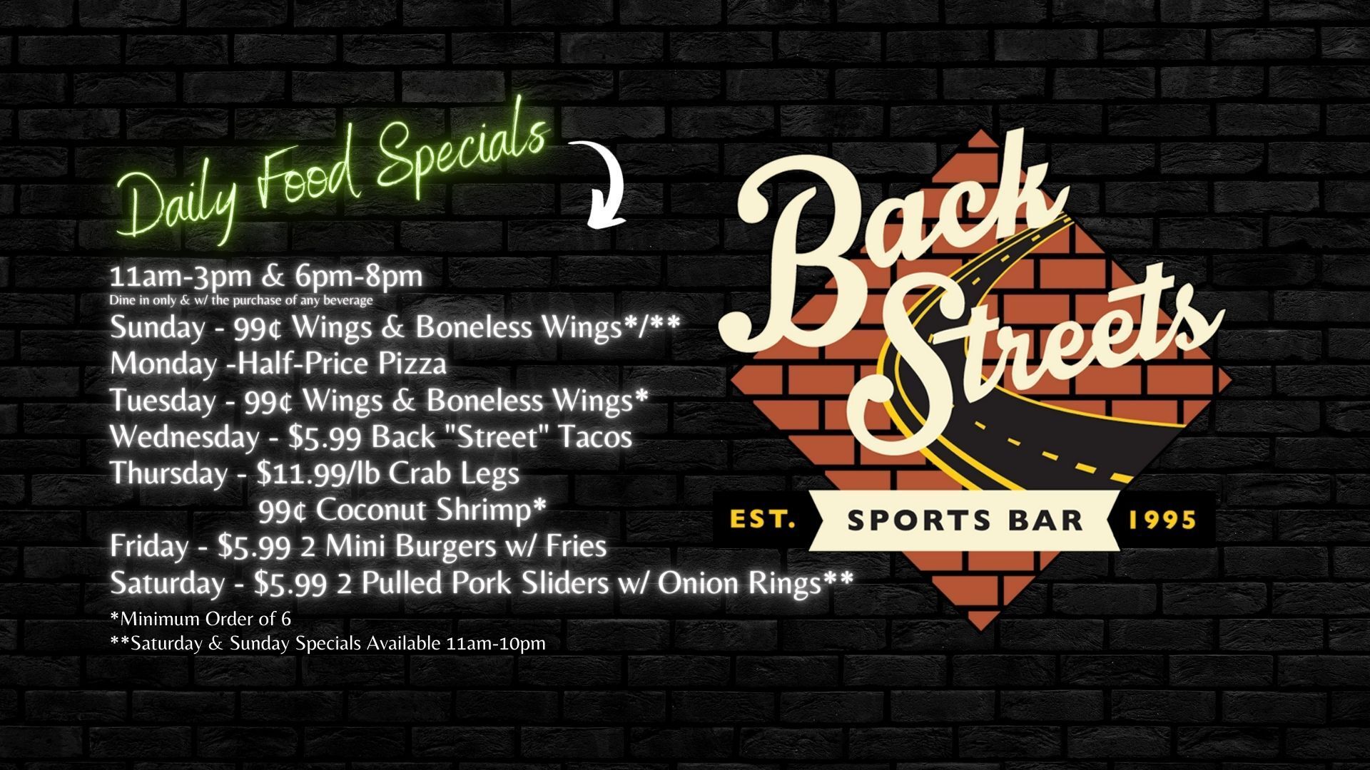 BackStreets Sports Bar Restaurant Cape Coral, FL