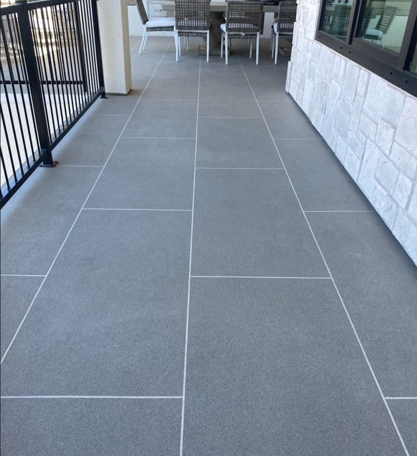 Larger patio project