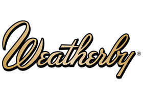 The weatherby logo is on a white background.