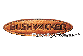 Bushwacker bodygear logo on a white background