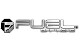 The fuel off road logo is on a white background.