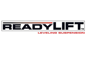 Readylift leveling suspension logo on a white background