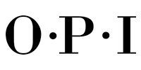 Black OPI logo on a white background
