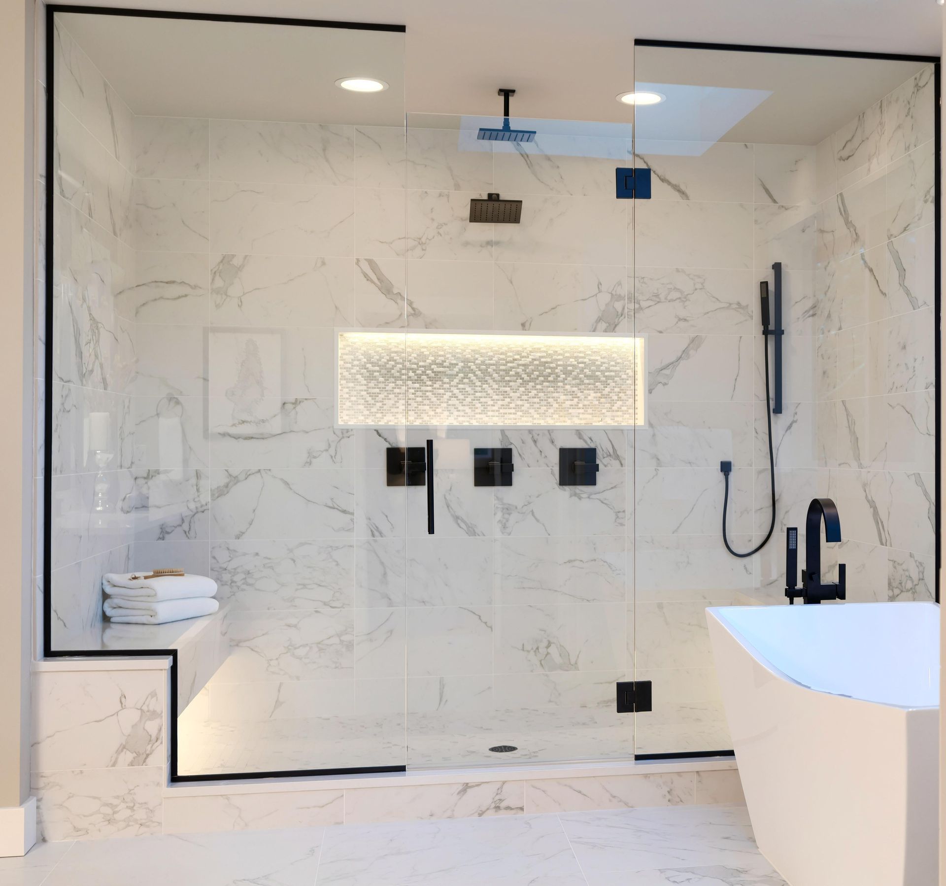 custom shower door