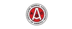 The logo for the associated general contractors of america.