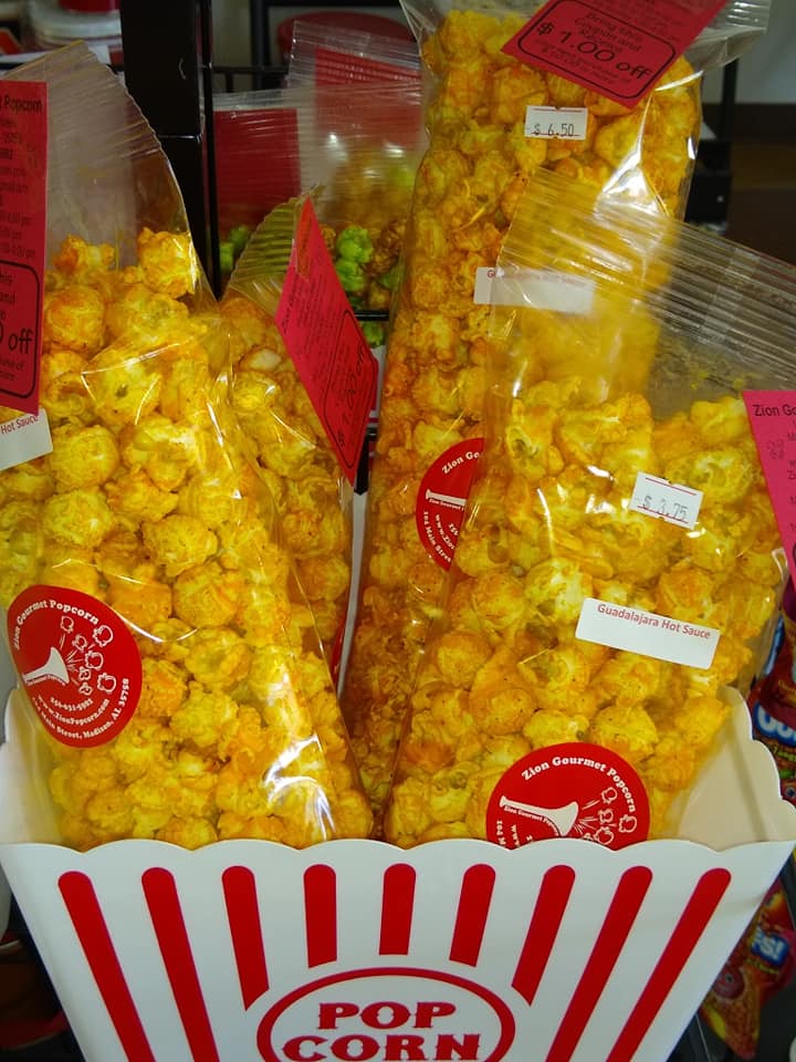 Zion Gourmet Popcorn Popcorn Store Madison, AL